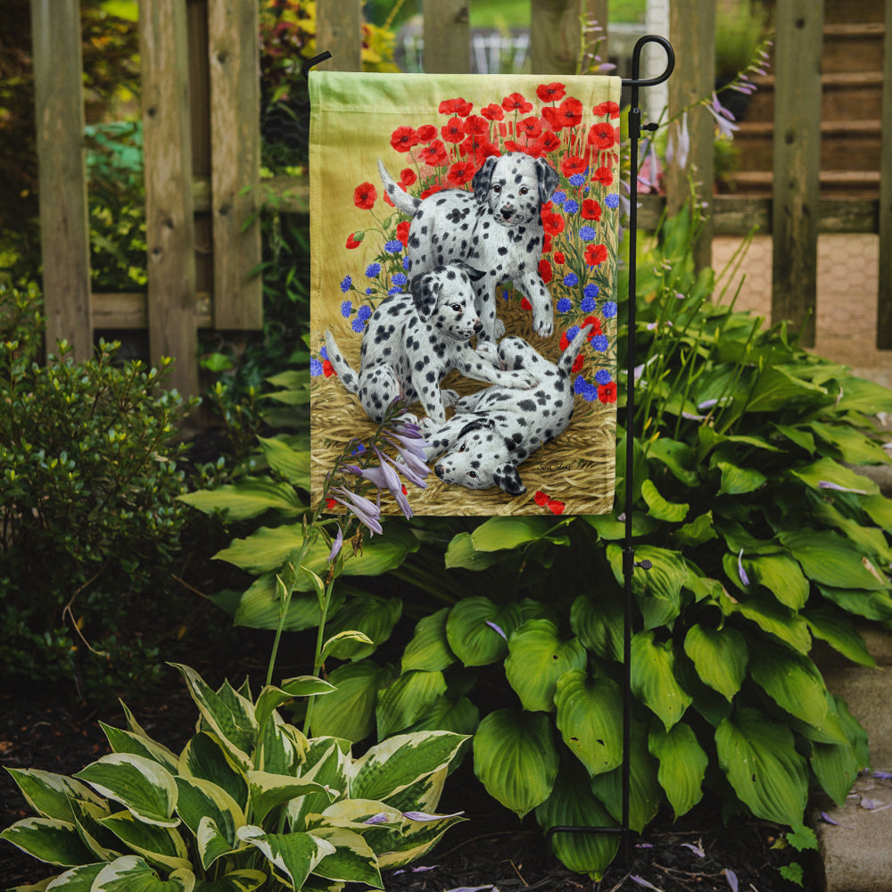 Dalmatian Pups Garden Flag – Decorative Outdoor Yard Flag ASA2071GF