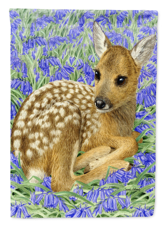 Deer Fawn Garden Flag – Decorative Outdoor Yard Flag ASA2082GF