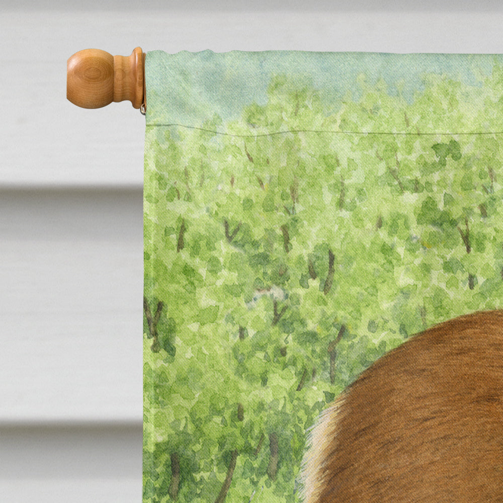 Deer & Fawn Flag Canvas House Size ASA2151CHF