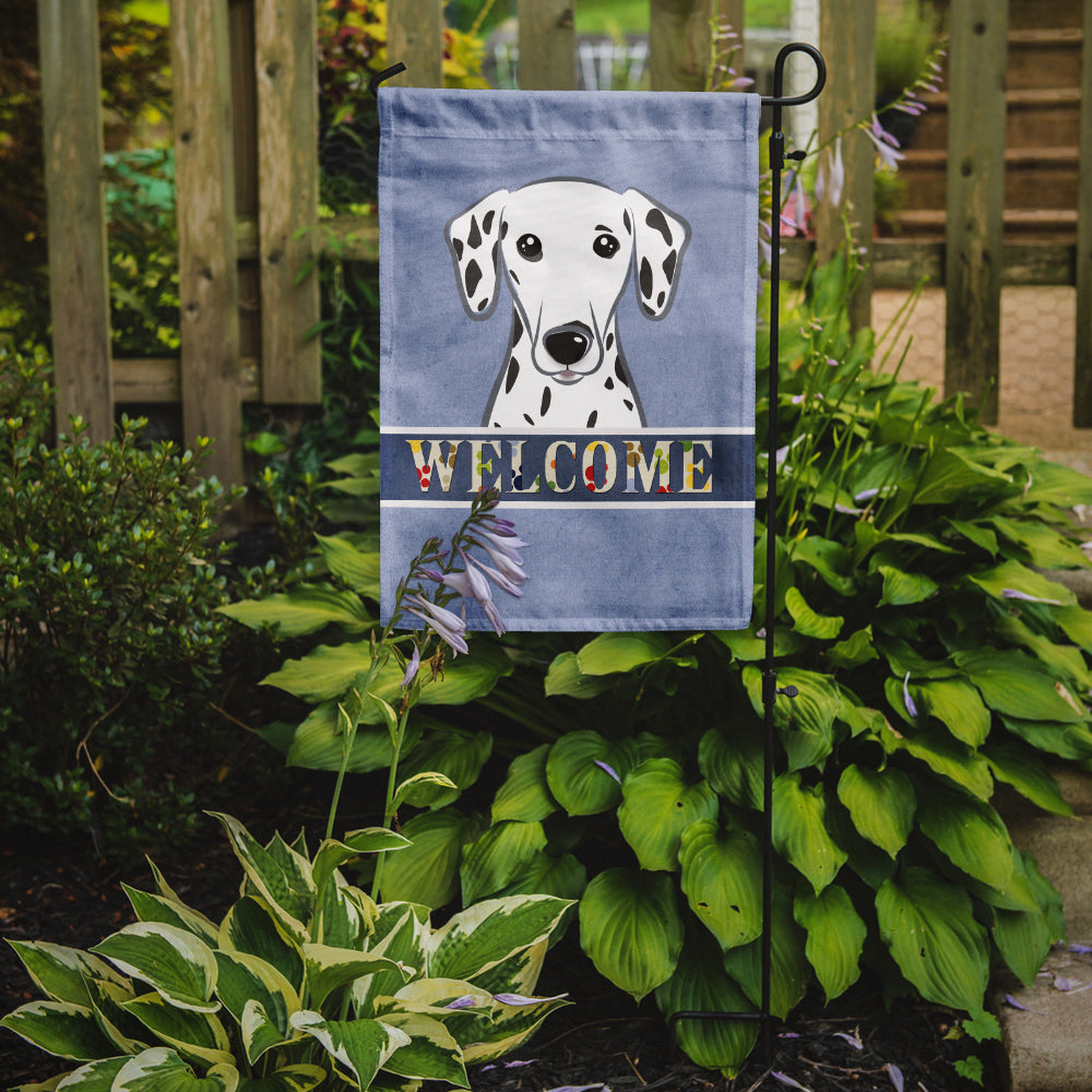 Dalmatian Welcome Garden Flag – Decorative Outdoor Yard Flag BB1396GF