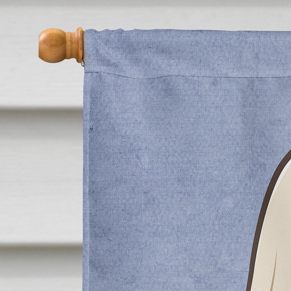 Afghan Hound Welcome Flag Canvas House Size BB1430CHF