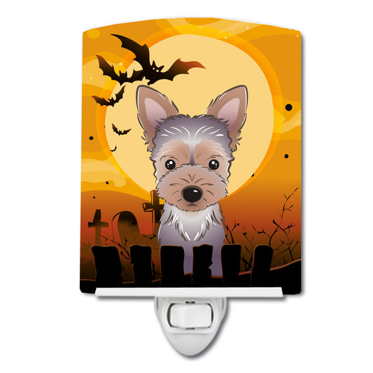 Halloween Yorkie Puppy Ceramic Night Light BB1790CNL