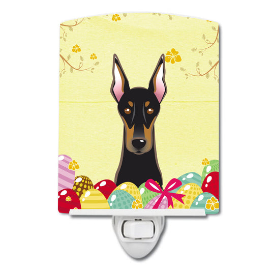 Doberman Easter Egg Hunt Ceramic Night Light BB1927CNL