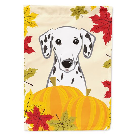 Dalmatian Thanksgiving Flag Canvas House Size BB2016CHF