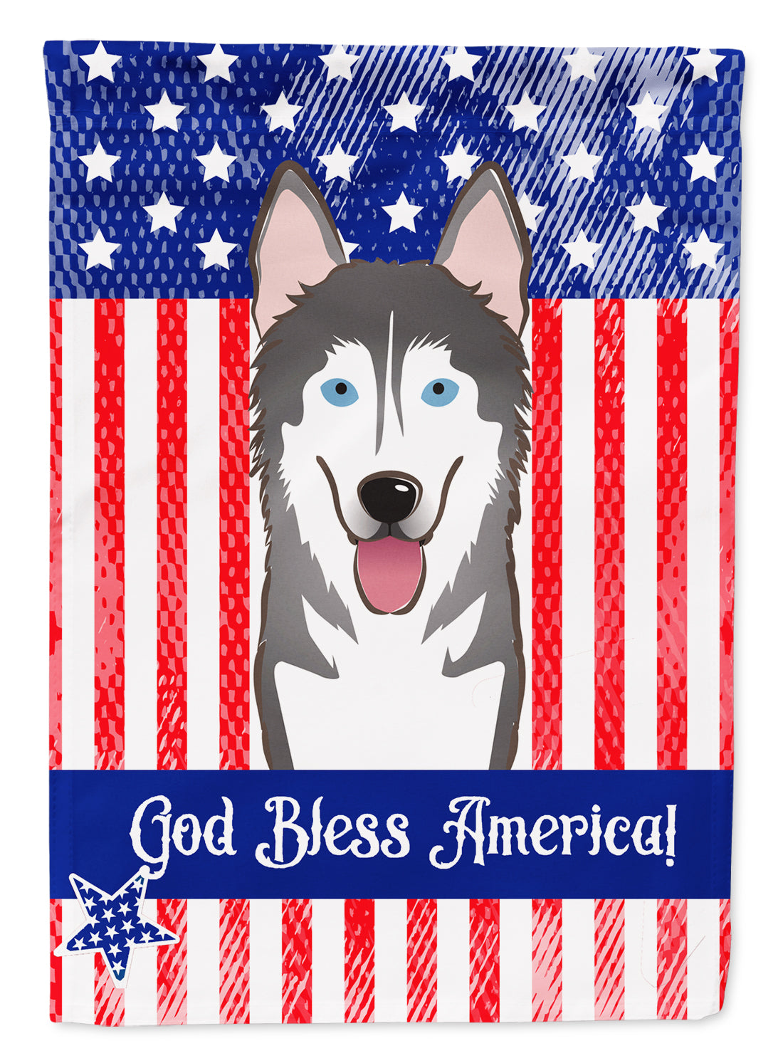 Alaskan Malamute Garden Flag – Decorative Outdoor Yard Flag BB2148GF