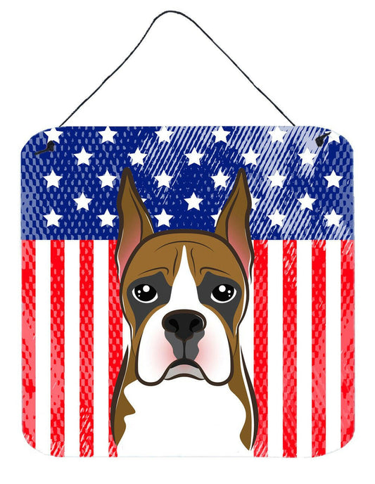 American Flag and Boxer Wall or Door Hanging Prints BB2153DS66