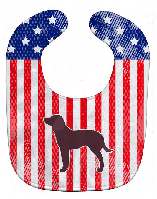 AUSA Patriotic merican Water Spaniel Baby Bib BB3301BIB