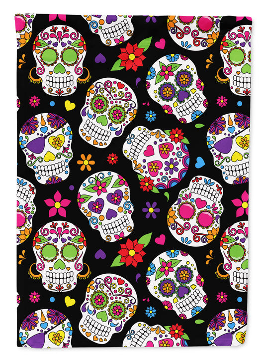 Day of the Dead Black Garden Flag - Outdoor Decorative Yard Flag BB5116GF