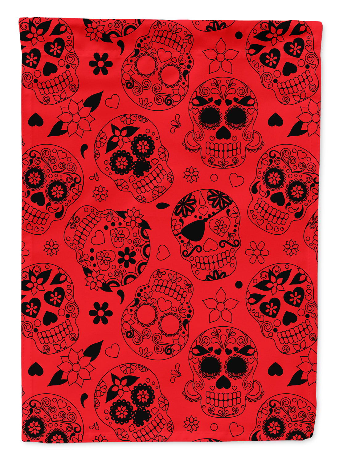 Day of the Dead Orange Garden Flag - Outdoor Decorative Yard Flag BB5119GF