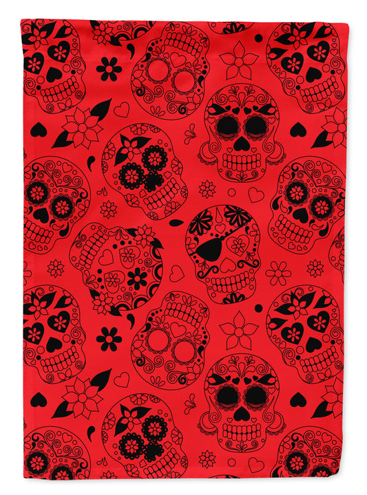Day of the Dead Orange Garden Flag - Outdoor Decorative Yard Flag BB5119GF