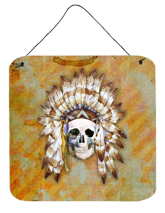 Day of the Dead Indian Skull Wall or Door Hanging Prints BB5121DS66