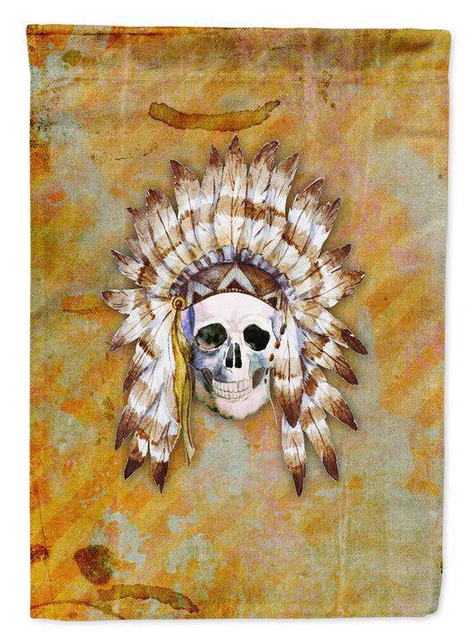 Day of the Dead Indian Skull Garden Flag - Outdoor Decorative Yard Flag BB5121GF