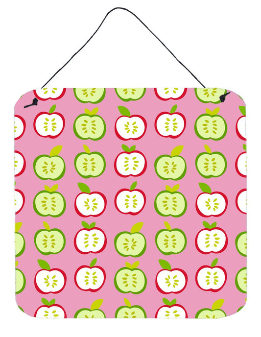 Apples on Pink Wall or Door Hanging Prints