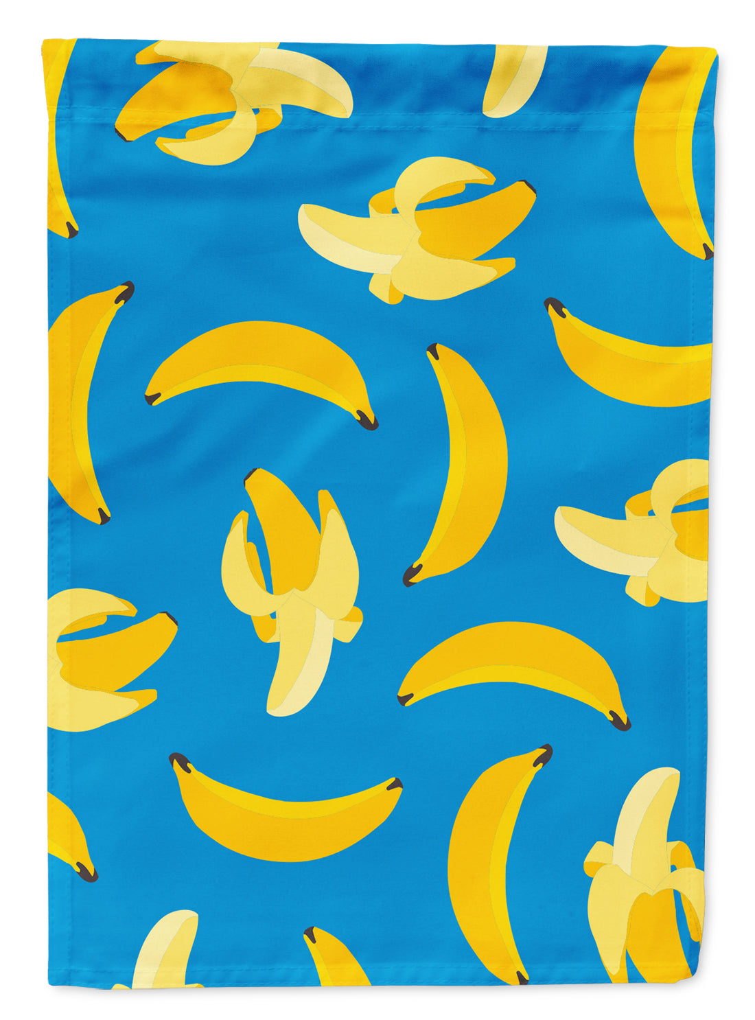 Bananas on Blue Garden Flag - Outdoor Decorative Yard Flag BB5149GF
