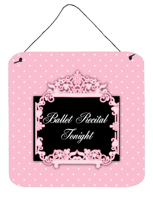 Ballerina Ballet Recital Tonight Wall or Door Hanging Prints BB5152DS66
