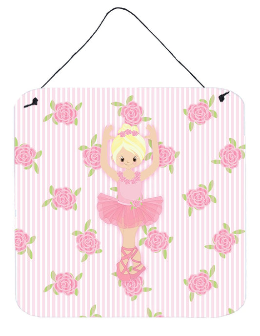 Ballerina Blonde Front Pose Wall or Door Hanging Prints BB5164DS66