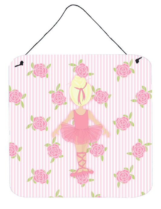 Ballerina Blonde Back Pose Wall or Door Hanging Prints BB5167DS66