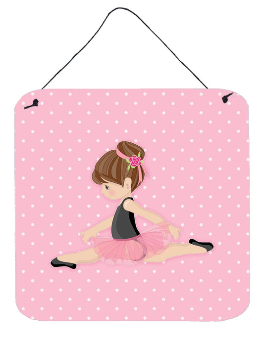 Ballerina Brunette Jete Wall or Door Hanging Prints BB5174DS66