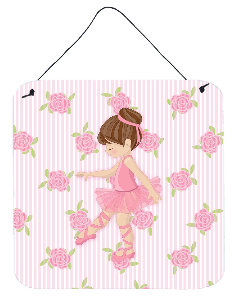 Ballerina Brunette Point Wall or Door Hanging Prints BB5177DS66
