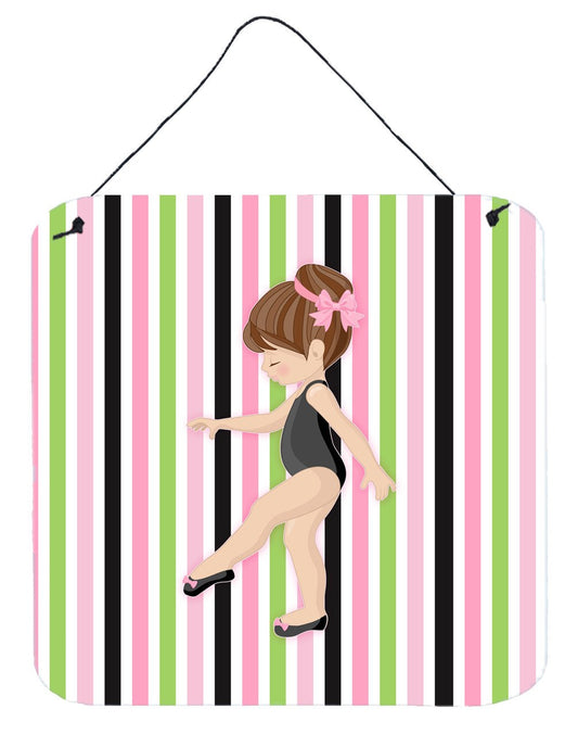 Ballerina Brunette Point Wall or Door Hanging Prints BB5178DS66