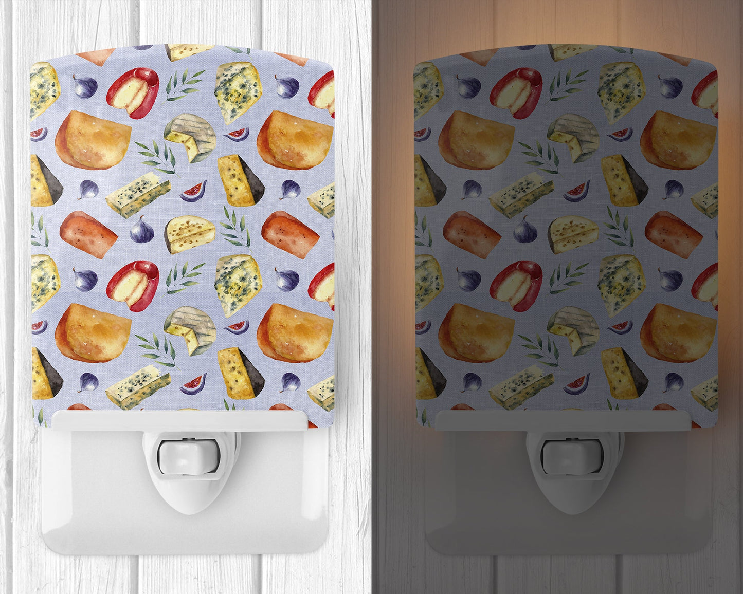 Assortment of Cheeses Ceramic Night Light BB5198CNL