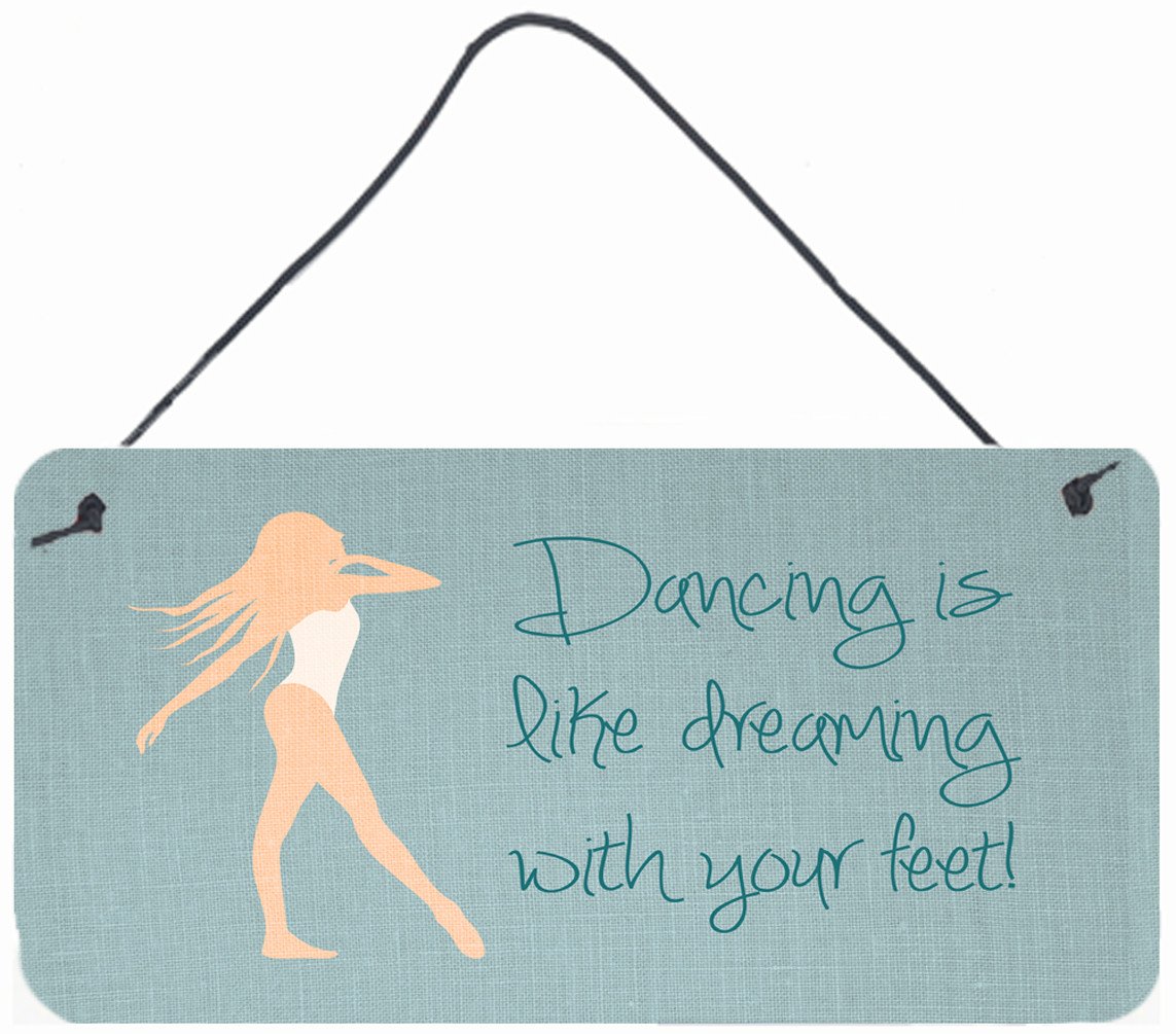 Dancing is Like Dreaming Wall or Door Hanging Prints BB5379DS812