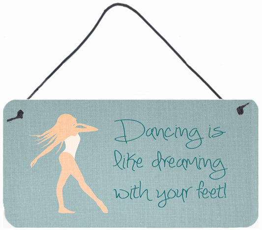 Dancing is Like Dreaming Wall or Door Hanging Prints BB5379DS812