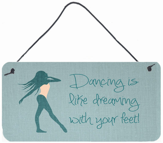 Dancing is Like Dreaming #2 Wall or Door Hanging Prints BB5380DS812