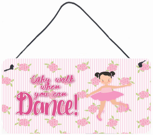 Ballet Pigtails Wall or Door Hanging Prints BB5386DS812