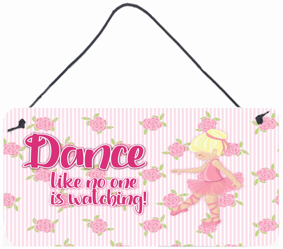 Ballet Dance Blonde Wall or Door Hanging Prints BB5391DS812