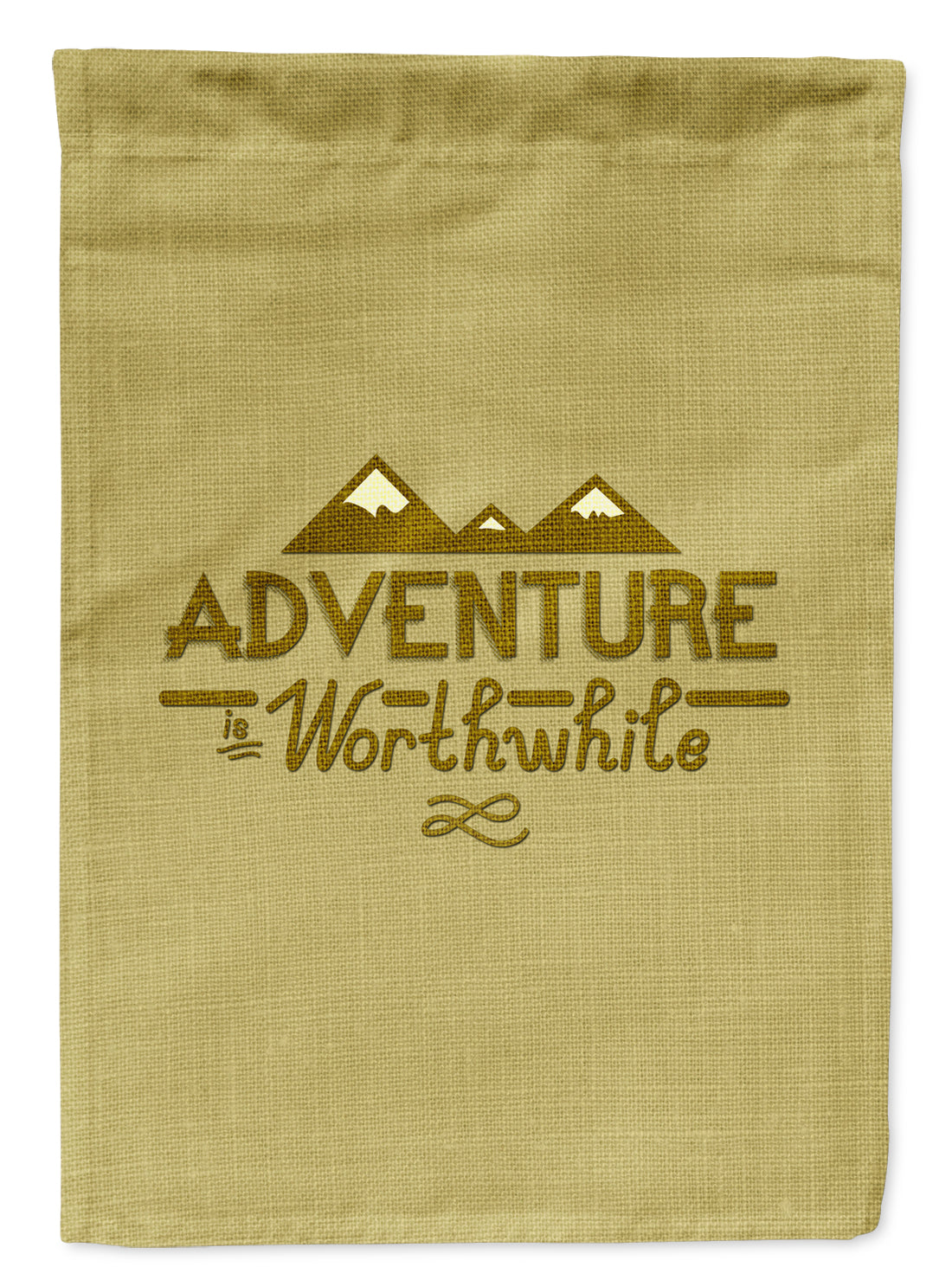 Adventure is Worthwhile Garden Flag - Outdoor Decorative Yard Flag BB5467GF