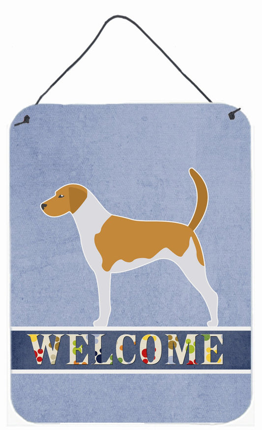 American Foxhound Welcome Wall or Door Hanging Prints BB5502DS1216
