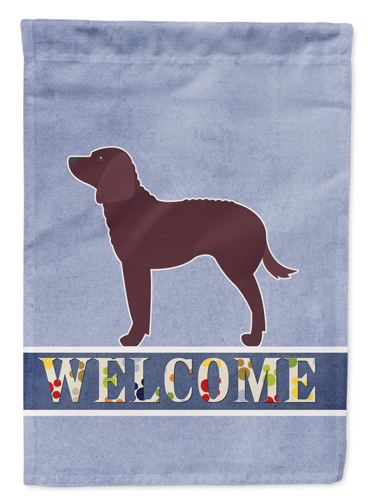 American Water Spaniel Welcome Garden Flag - Outdoor Decorative Yard Flag BB5505GF