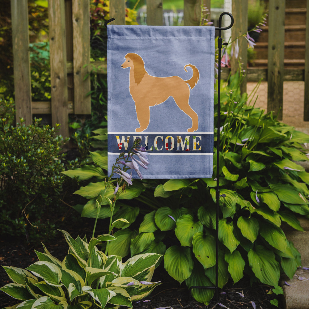 Afghan Hound Welcome Garden Flag - Outdoor Decorative Yard Flag BB5510GF