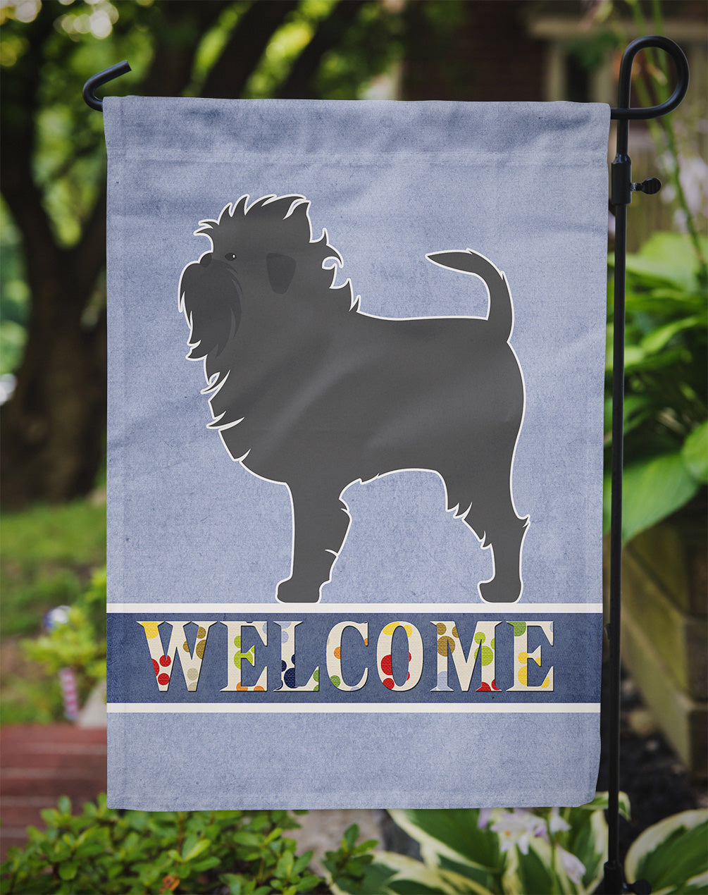 Affenpinscher Welcome Garden Flag - Outdoor Decorative Yard Flag BB5552GF