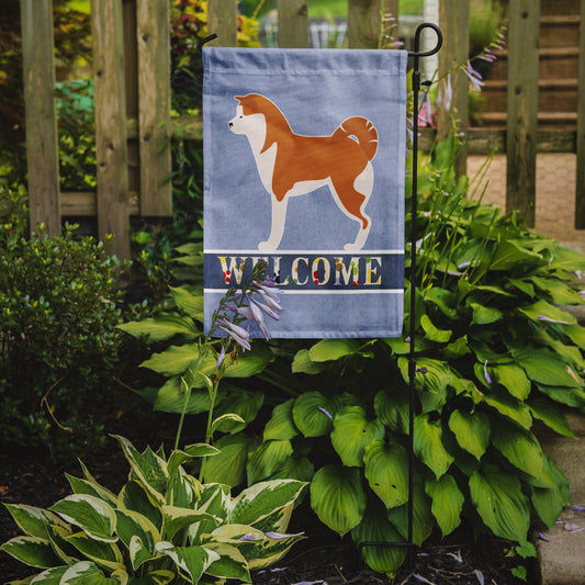 Akita Welcome Garden Flag - Outdoor Decorative Yard Flag BB5576GF