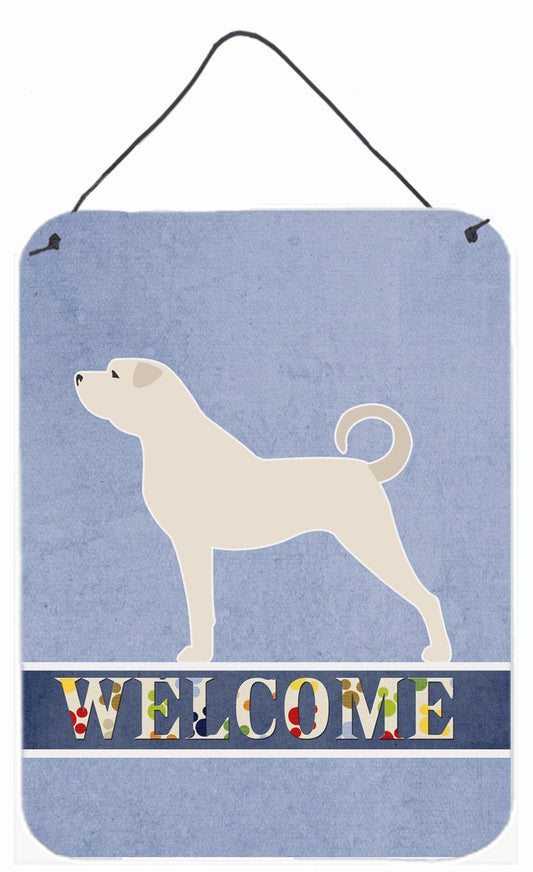 Anatolian Shepherd Welcome Wall or Door Hanging Prints BB5581DS1216