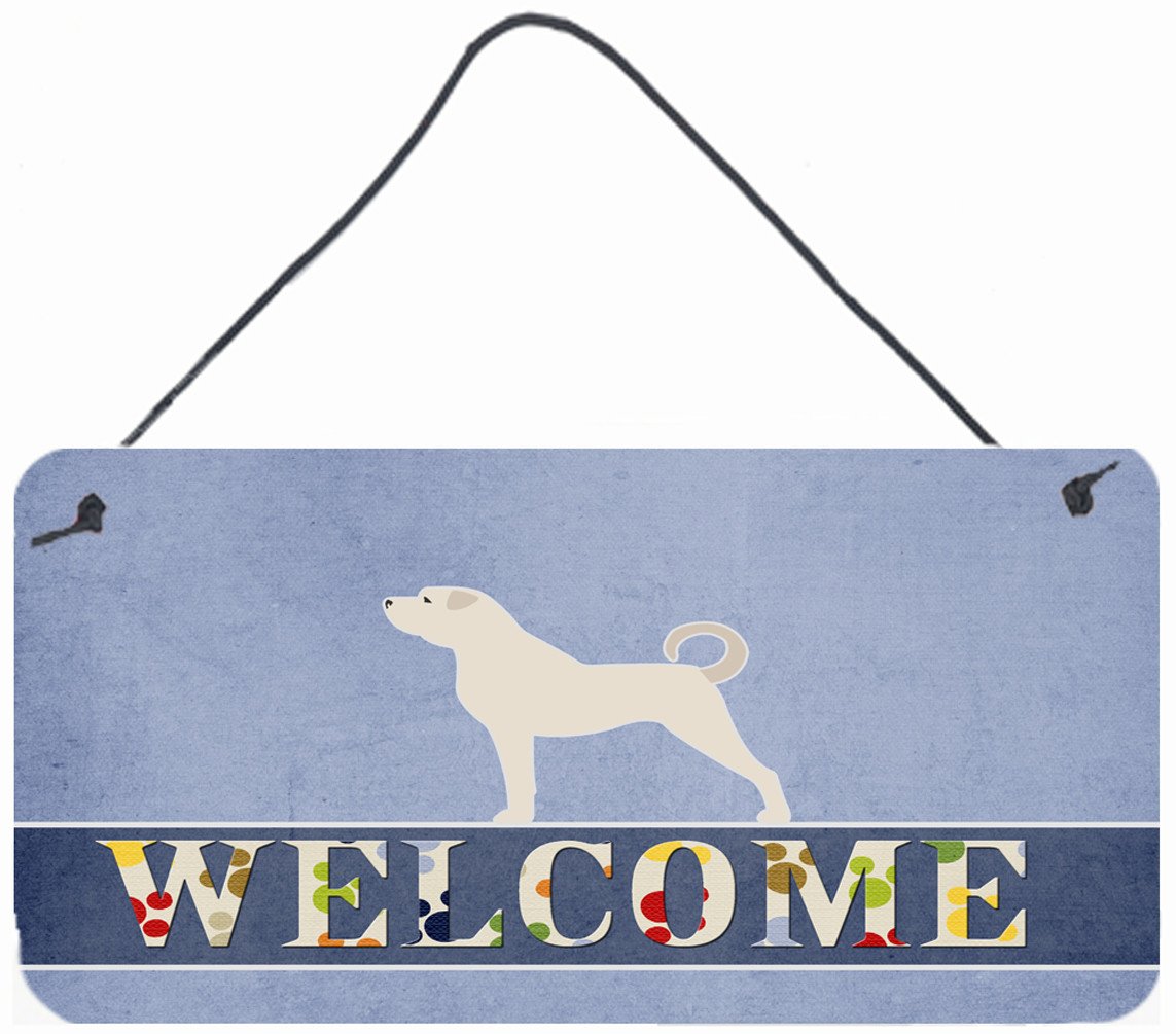 Anatolian Shepherd Welcome Wall or Door Hanging Prints BB5581DS812