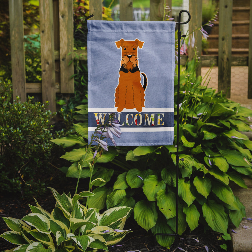 Airedale Welcome Garden Flag - Outdoor Decorative Yard Flag BB5622GF