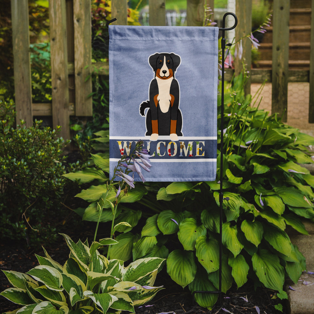 Appenzeller Sennenhund Welcome Garden Flag - Outdoor Decorative Yard Flag BB5624GF