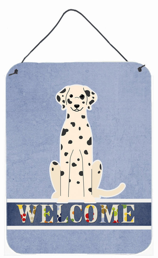 Dalmatian Welcome Wall or Door Hanging Prints BB5678DS1216