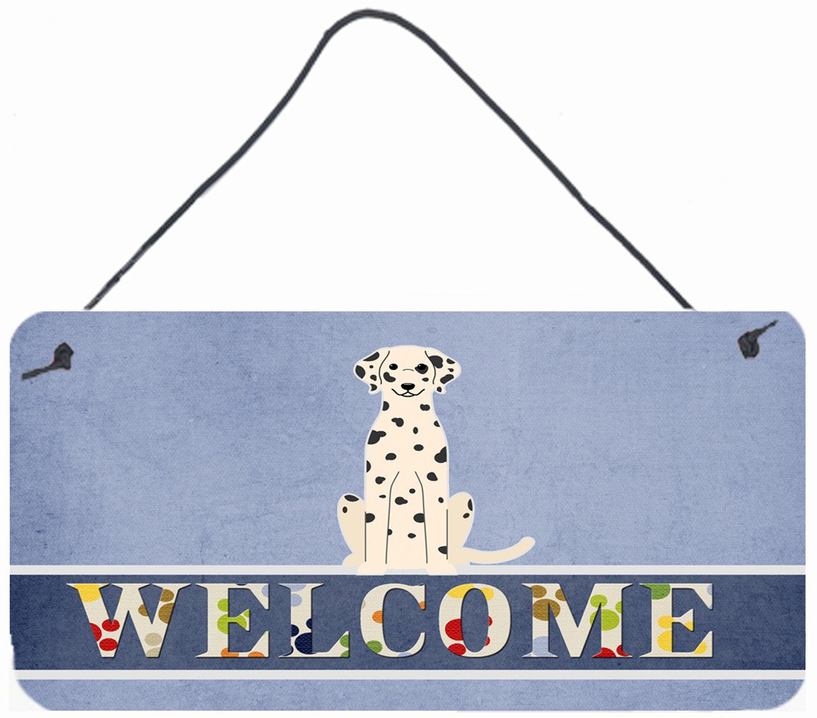 Dalmatian Welcome Wall or Door Hanging Prints BB5678DS812