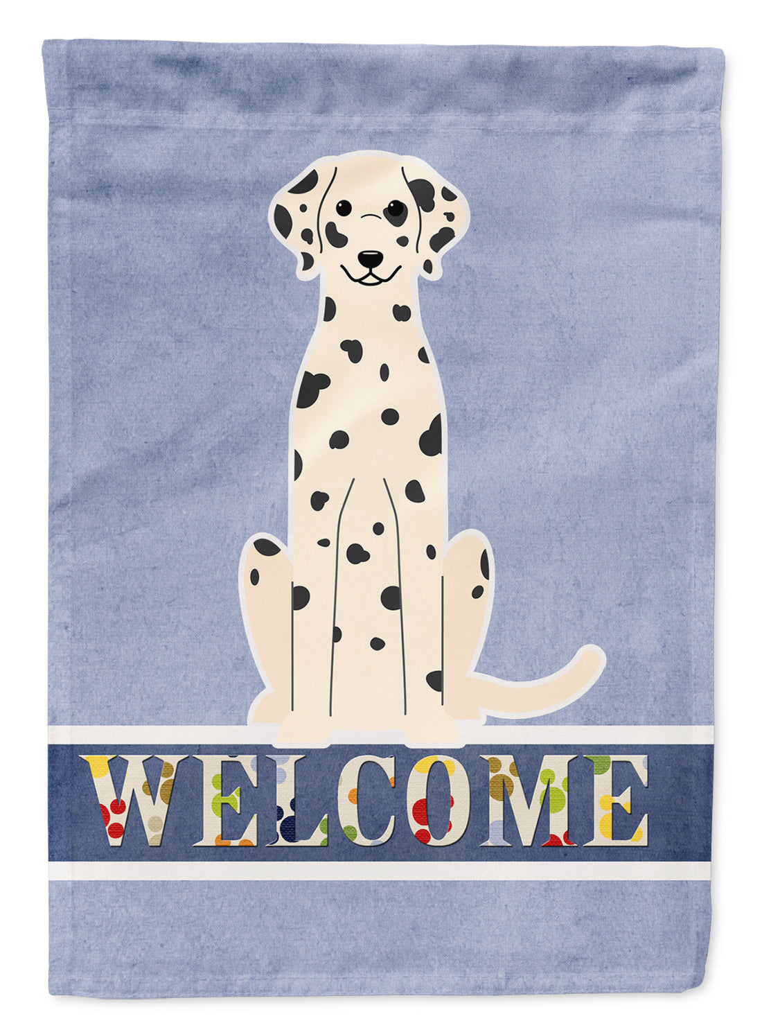 Dalmatian Welcome Garden Flag - Outdoor Decorative Yard Flag BB5678GF