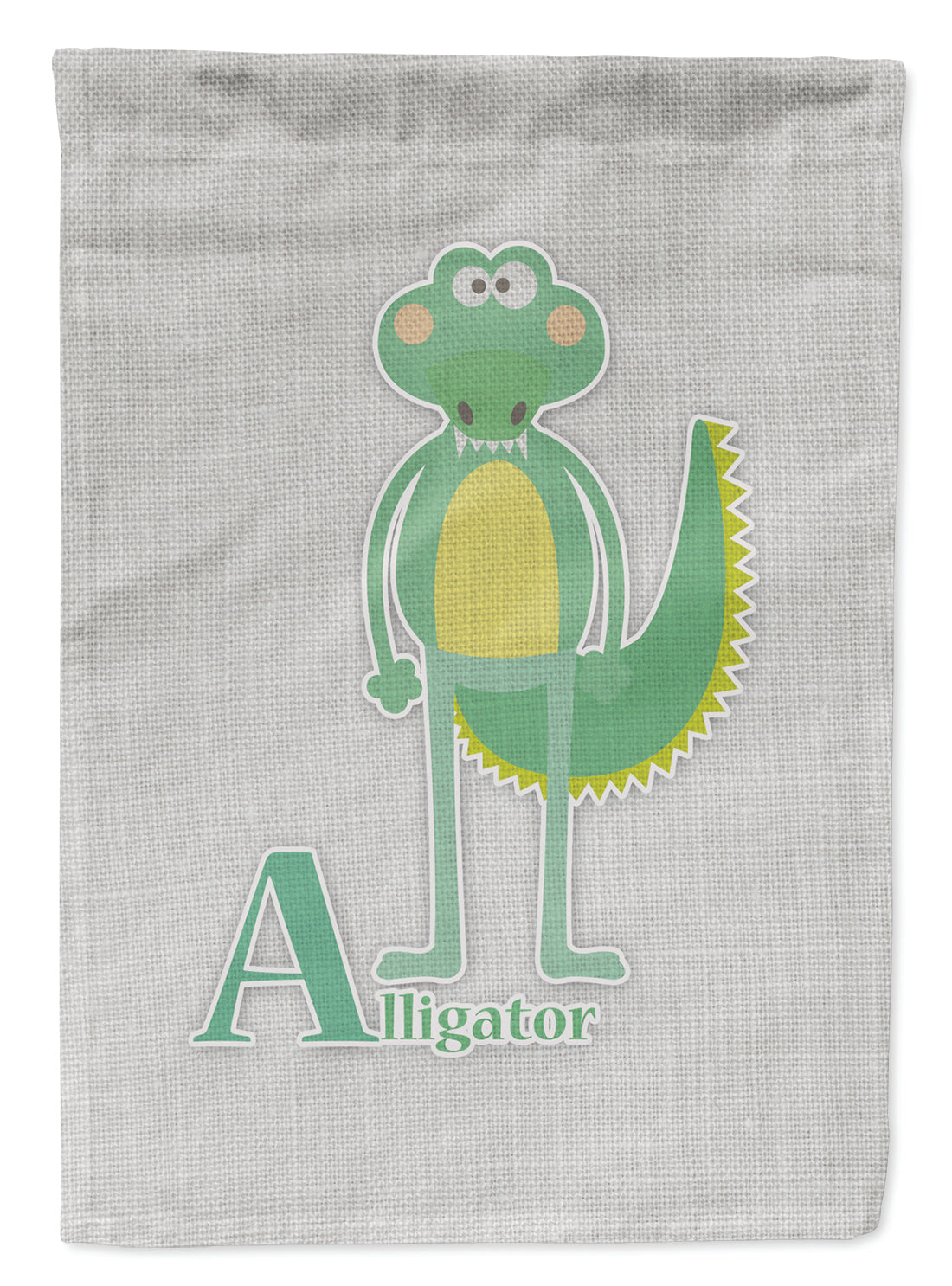 Alphabet A for Alligator Garden Flag - Outdoor Decorative Yard Flag BB5726GF