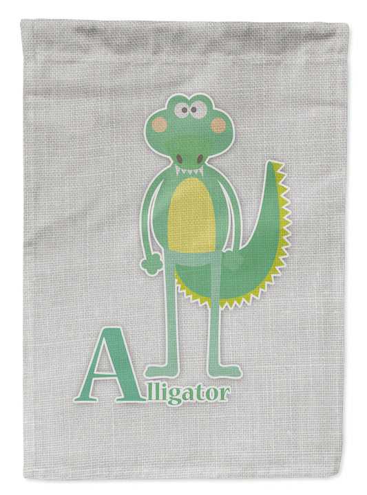 Alphabet A for Alligator Garden Flag - Outdoor Decorative Yard Flag BB5726GF
