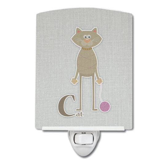 Alphabet C for Cat Ceramic Night Light BB5728CNL