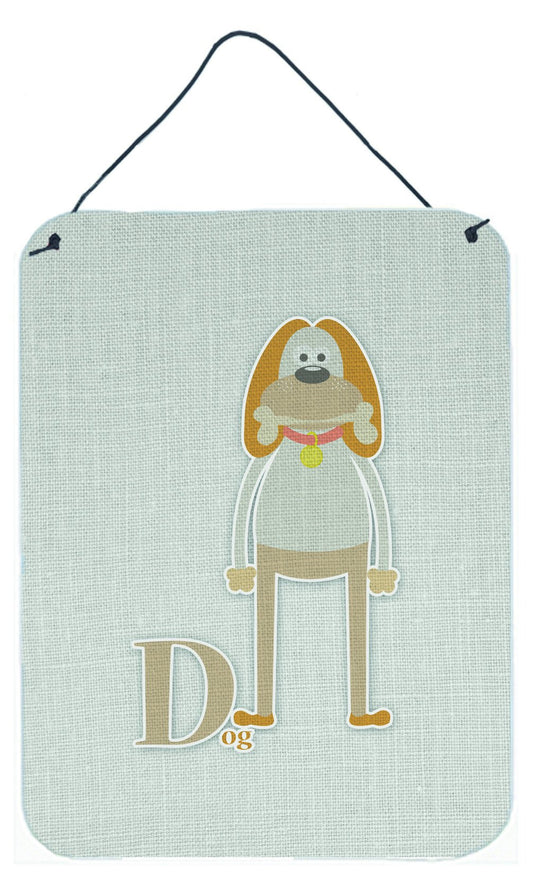 Alphabet D for Dog Wall or Door Hanging Prints BB5729DS1216