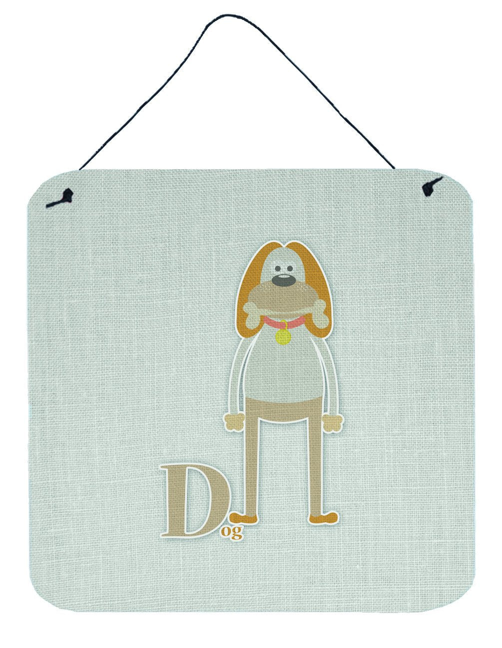 Alphabet D for Dog Wall or Door Hanging Prints BB5729DS66