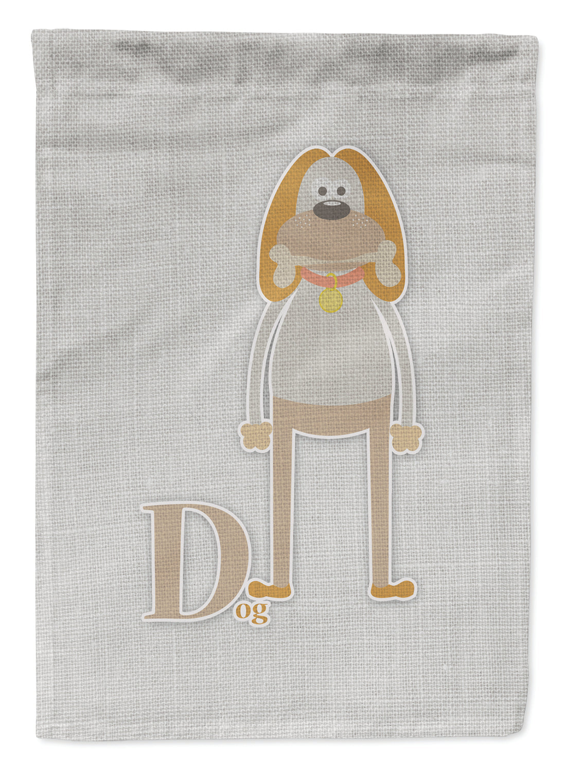 Alphabet D for Dog Garden Flag - Outdoor Decorative Yard Flag BB5729GF