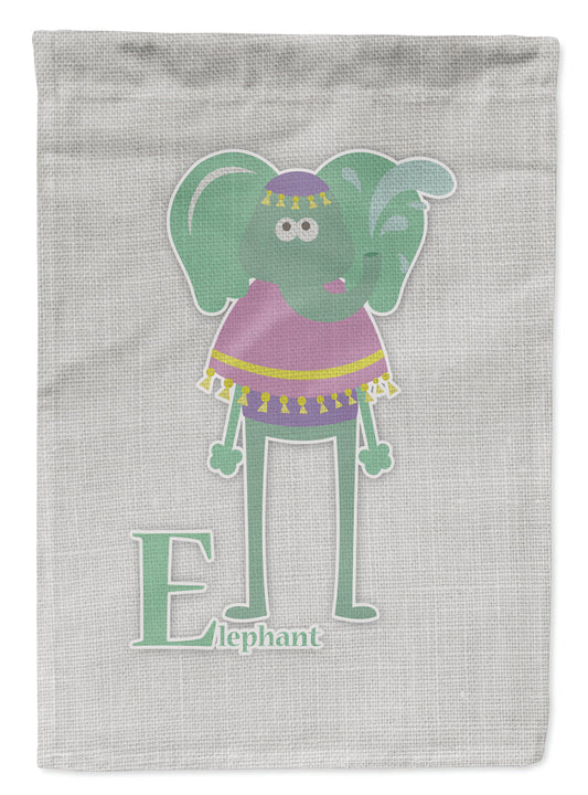 Alphabet E for Elephant Garden Flag - Outdoor Decorative Yard Flag BB5730GF